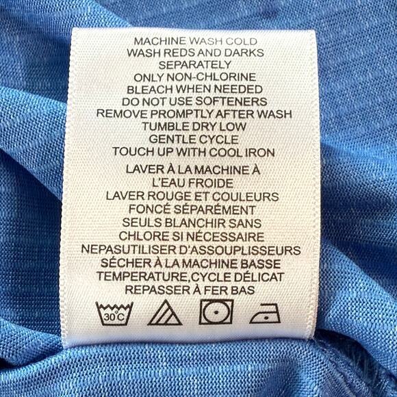 Pebble Beach Performance Blue Golf Polo Men's Medium - Picture 4 of 8